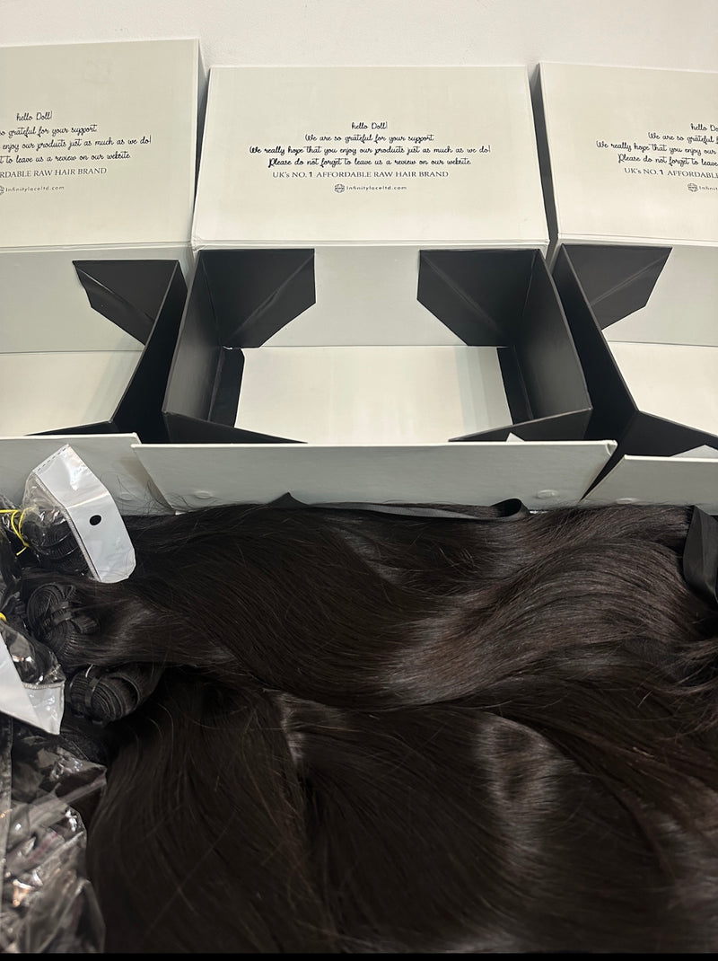 Match & Save Set- Virgin (3 bundles + 1 lace)